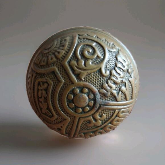 Antique 1Pc Corbin Ceylon Bronze Door Knob Circa 1900 - Picture 1 of 6